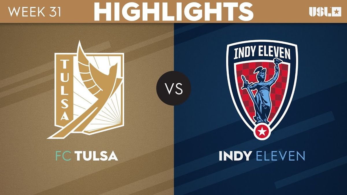 FC Tulsa at Indy Eleven at Carroll Track and Soccer Stadium