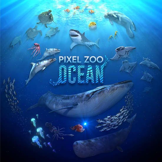 Pixel Zoo Ocean - Une exp\u00e9rience immersive pour toute la famille