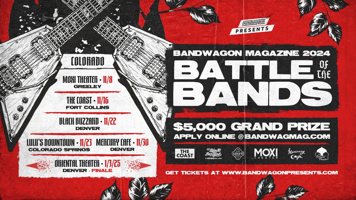 BandWagon Magazine Presents - Battle of the Bands @ Lulu's Downtown (Colorado Springs)