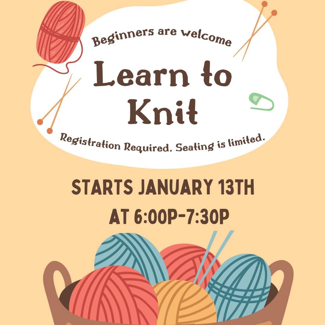 Learn To Knit!