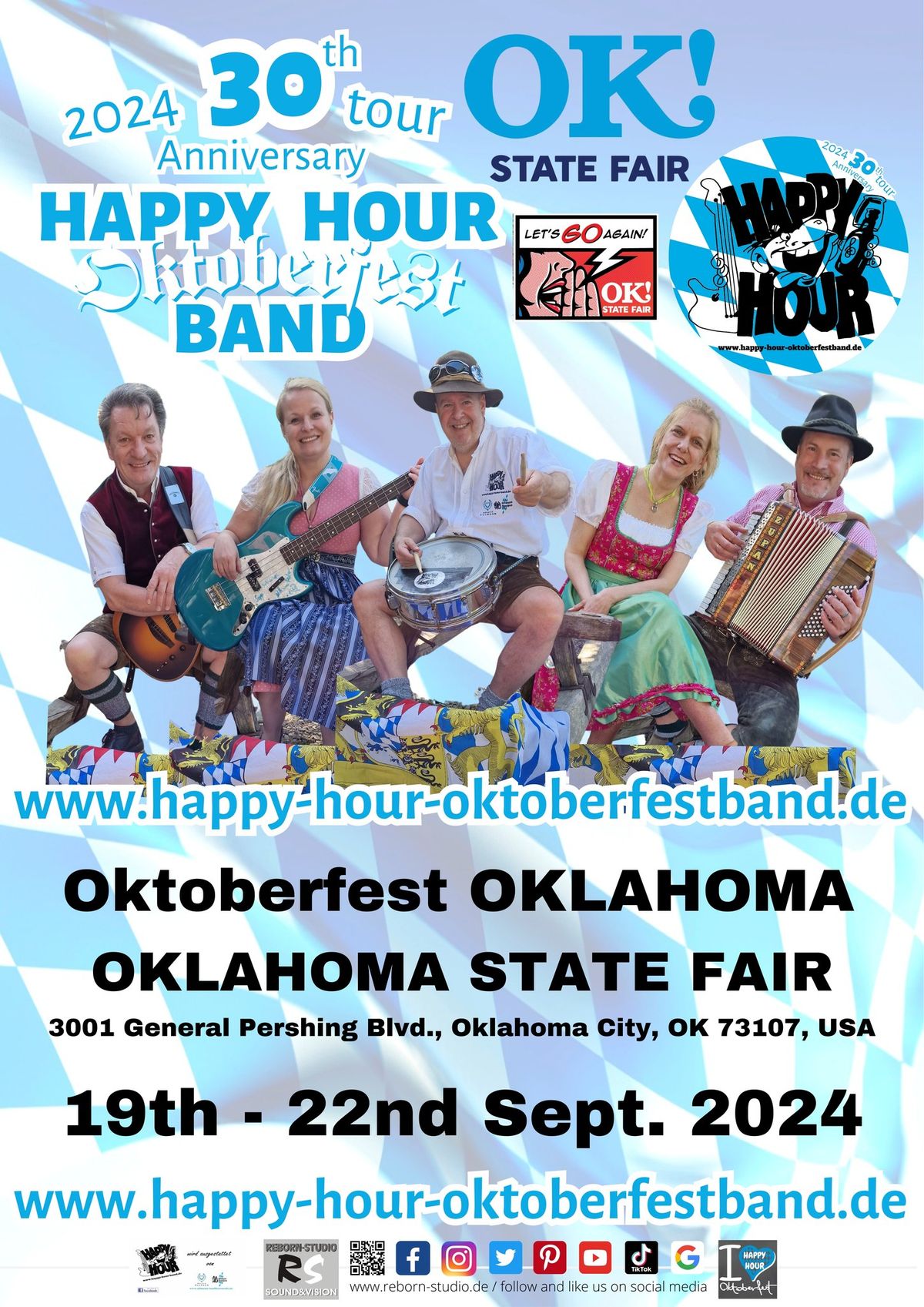 HAPPY HOUR OKTOBERFESTBAND live @ OKLAHOMA STATE FAIR OKTOBERFEST \/ OK \/ USA 