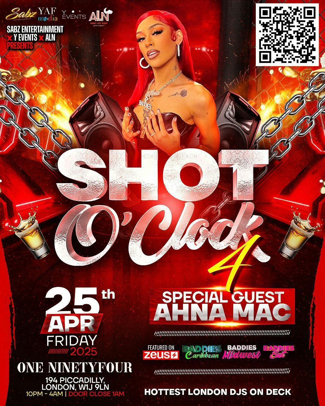 Shot O Clock Anna Mac Live From US Baddies 