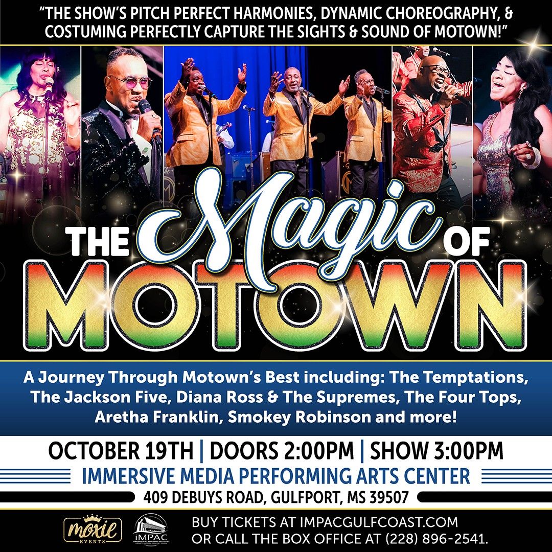 The Magic of Motown at Emerson Colonial Theatre Boston
