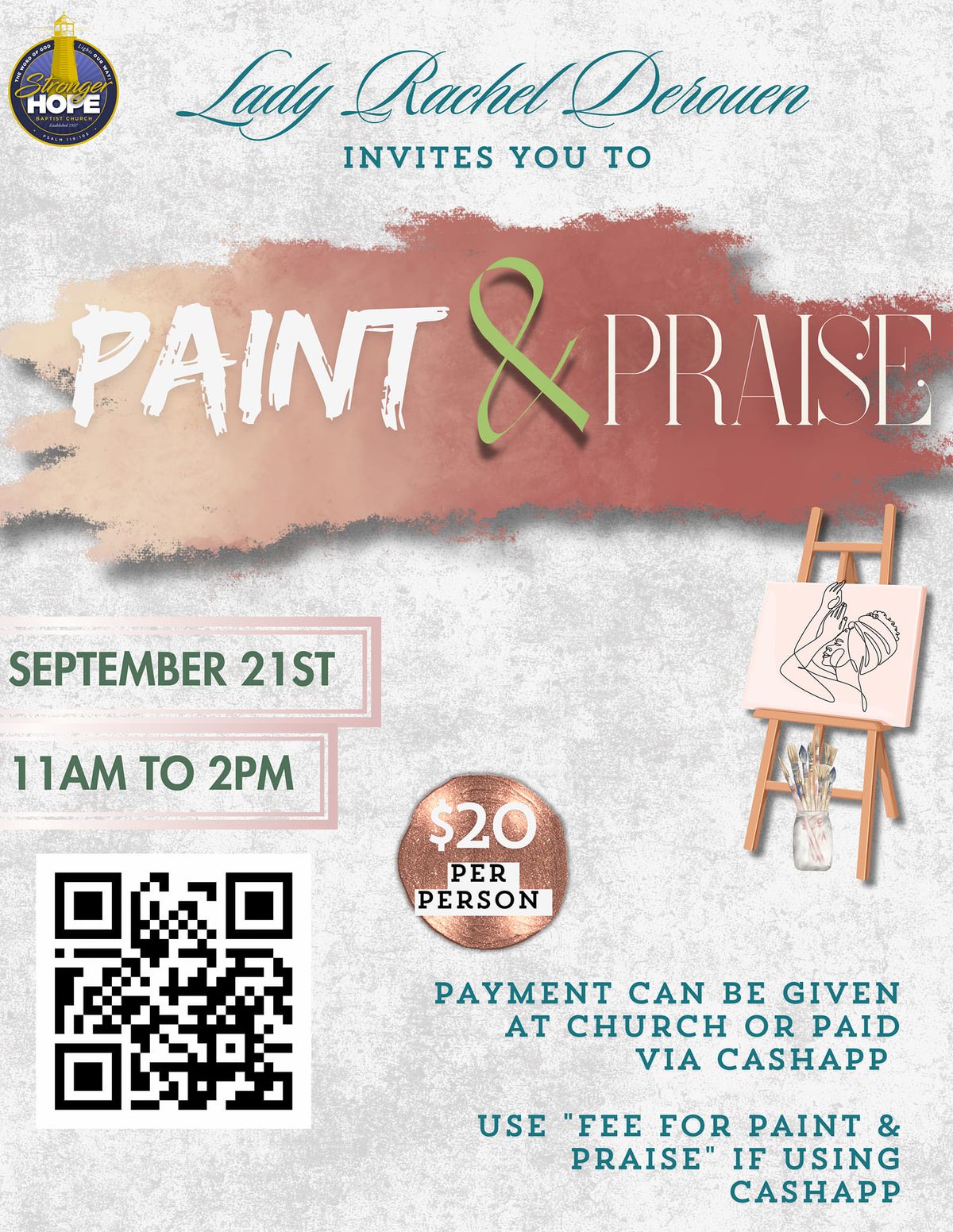 Paint and Praise with Lady D