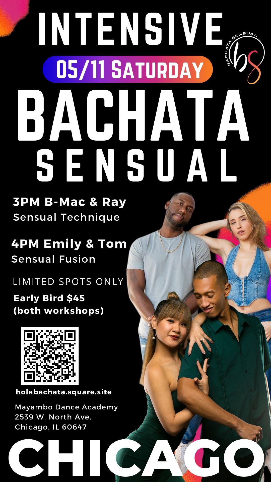 Bachata Sensual Intensive Chicago Edition