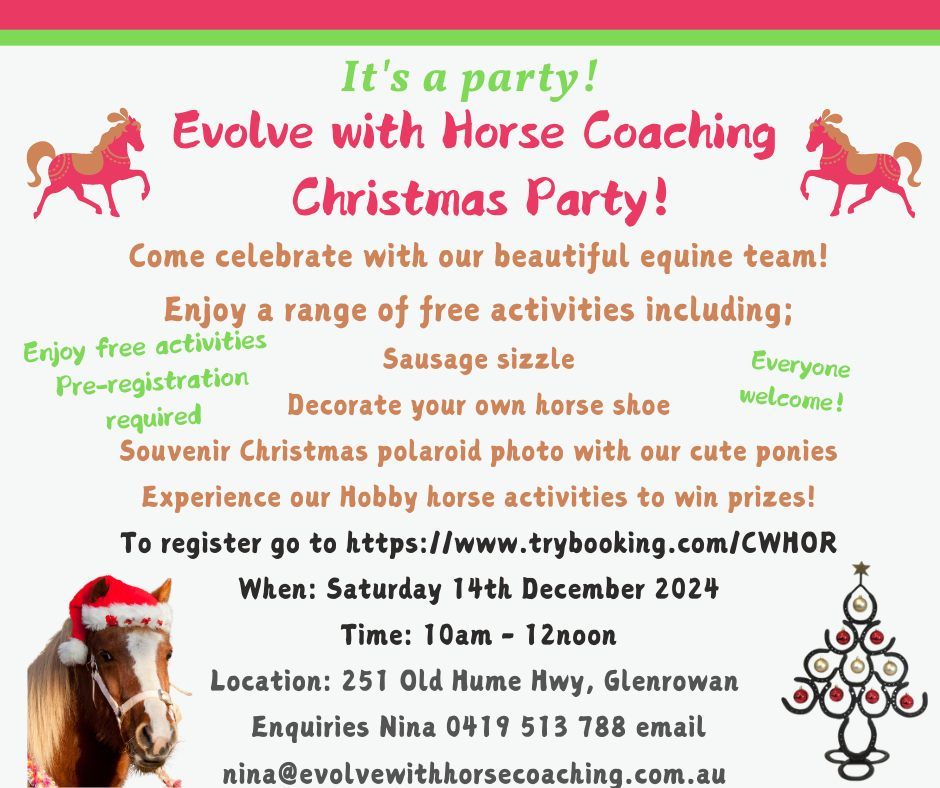 Evolve with Horse Coaching Christmas Party!