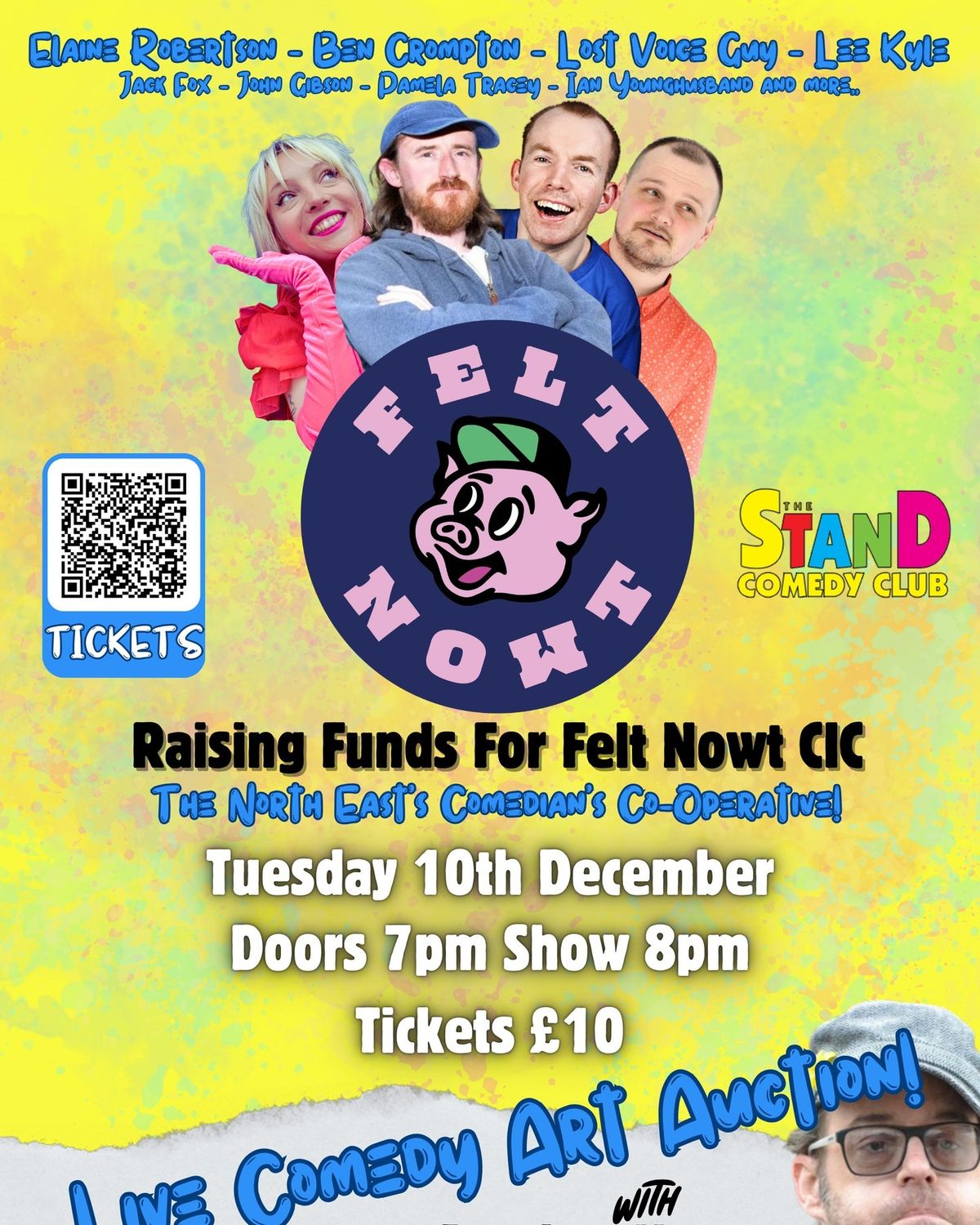 Felt Nowt Fundraiser and Auction 