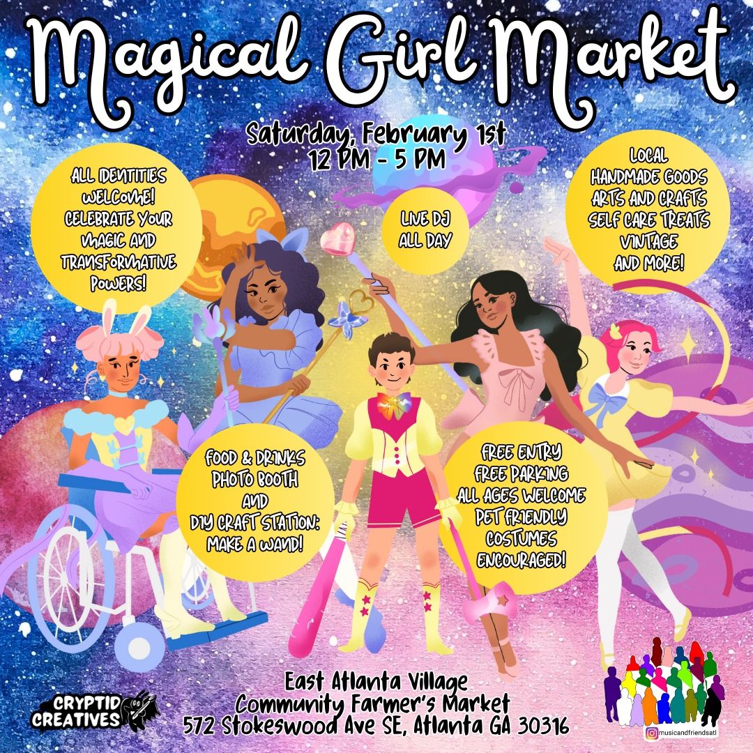 Magical Girl Market: Love, Friendship, Cute Goodies and Local Treats!