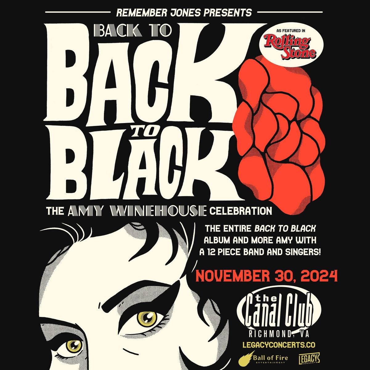 back to BACK TO BLACK: the Amy Winehouse Celebration