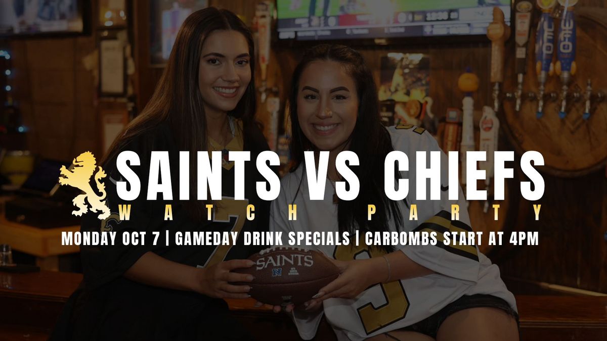 Saints vs Chiefs Watch Party at O'Daly's