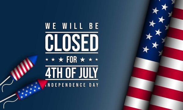 Closed for Independence Day