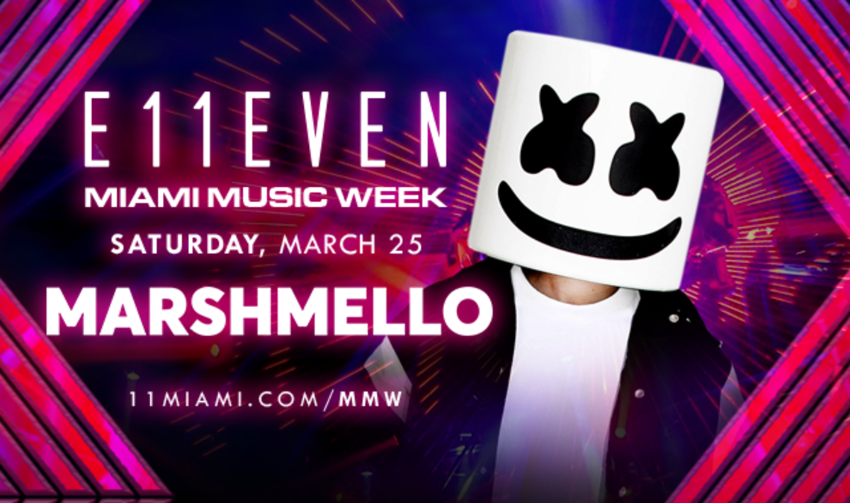 Miami Music Week - Marshmello at Hyde Beach