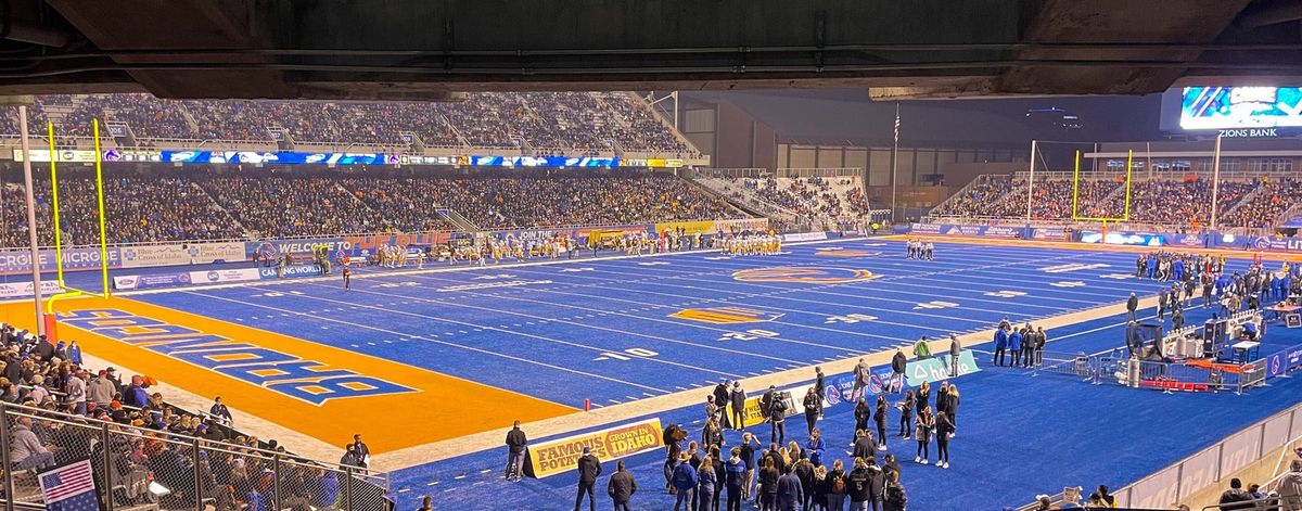 CFP First Round: TBD at Boise State Broncos Football