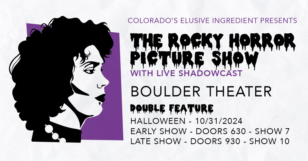 The Rocky Horror Picture Show with live shadowcast (2 Shows! 18+)