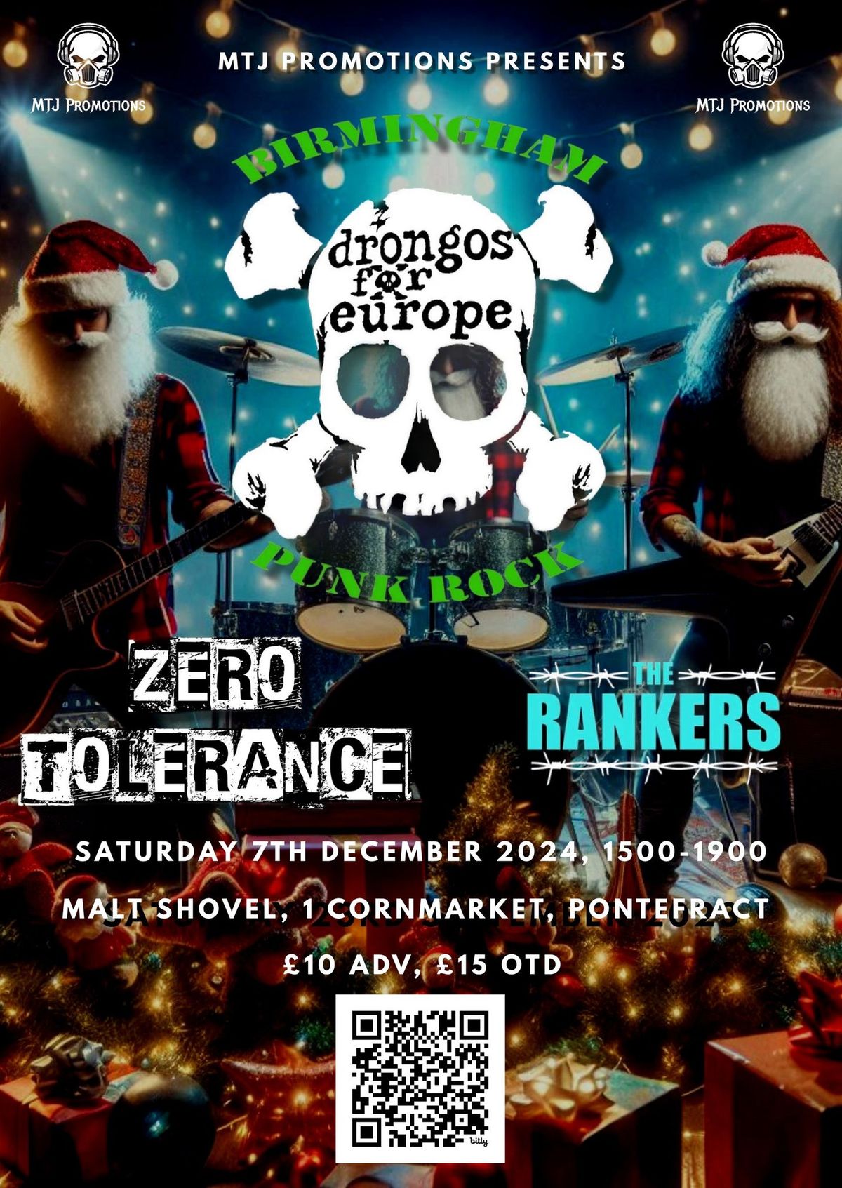 31\/52 Drongos For Europe, Zero Tolerance + The Rankers