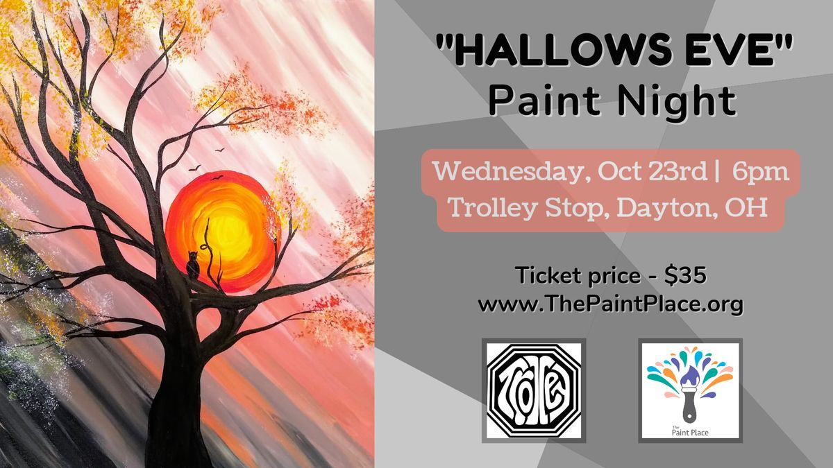 "Hallows Eve" Paint Night