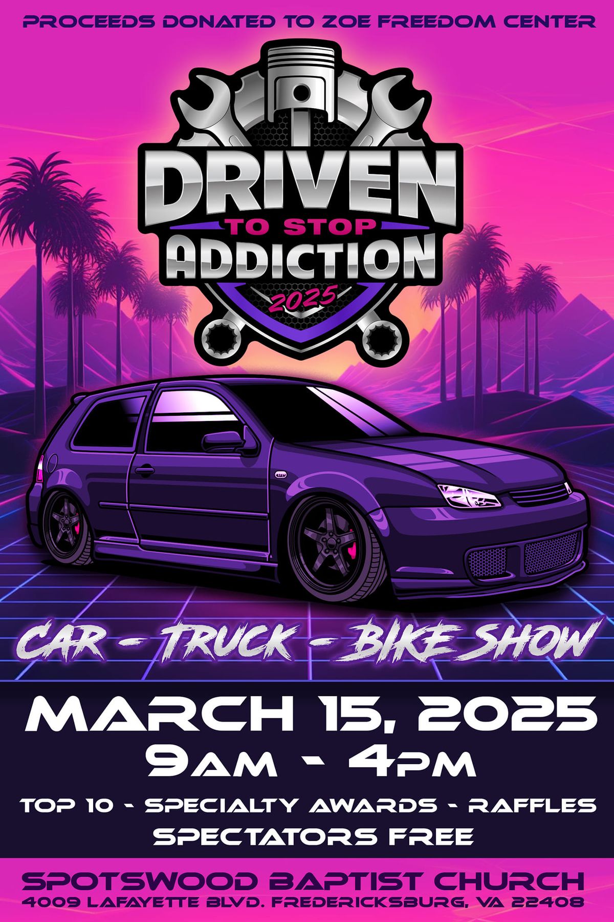 DRIVEN TO STOP ADDICTION 2025