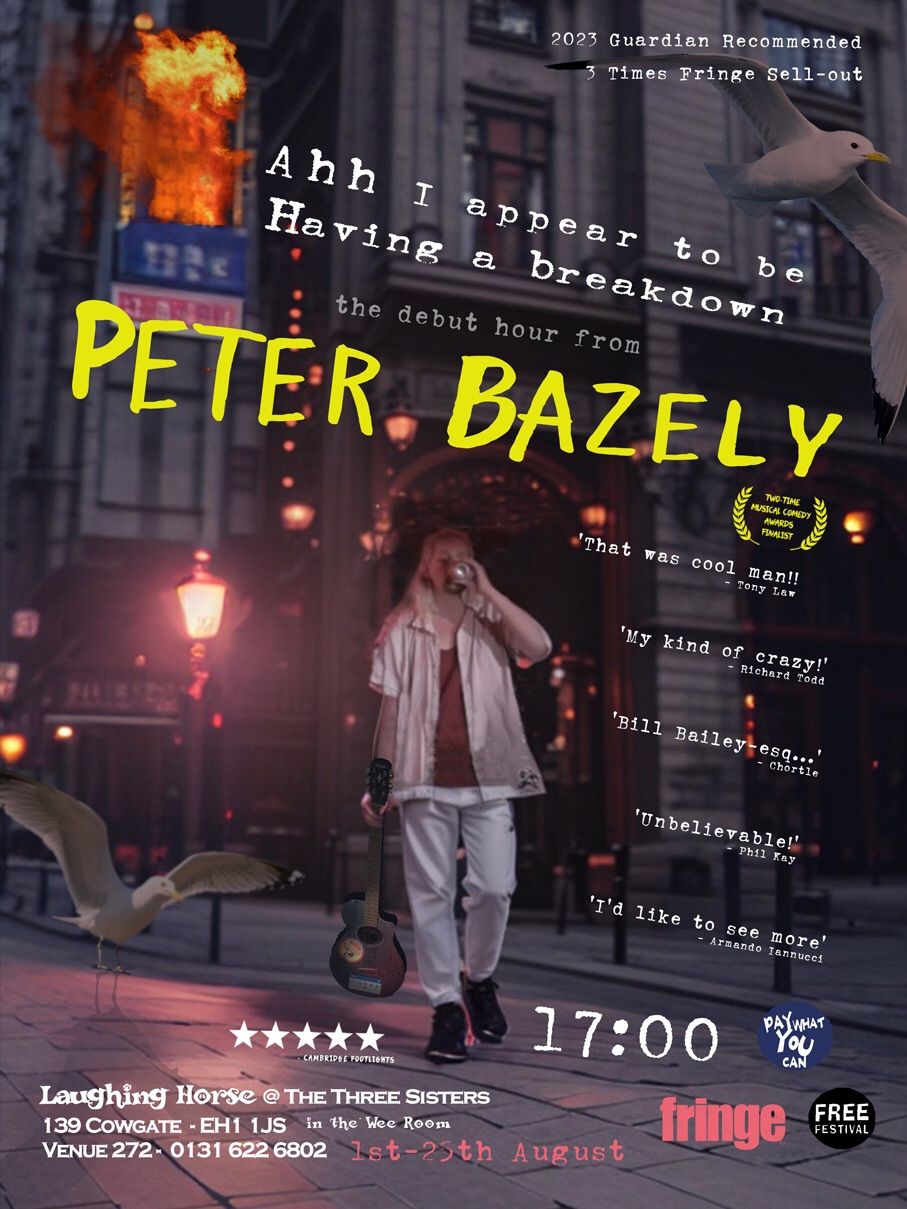 Ahh I appear to be having a breakdown - the debut hour from Peter Bazely