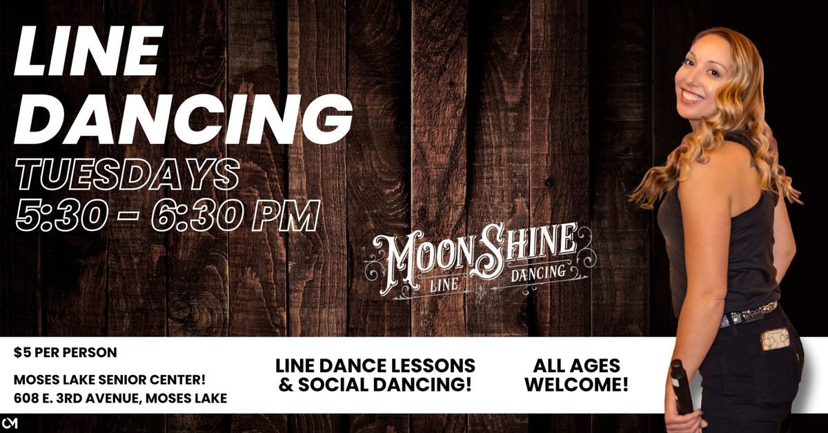 Line Dance Lessons at Mose Lake Senior Center