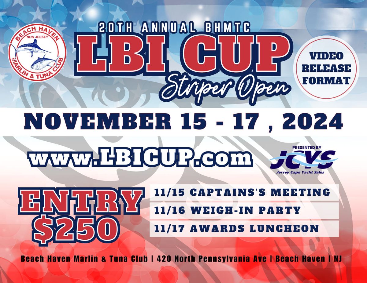 BHMTC LBI Cup Striper Open Tournament