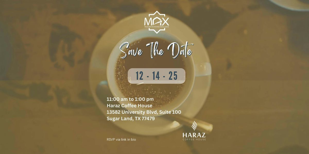 MAX Texas Winter Coffee Social