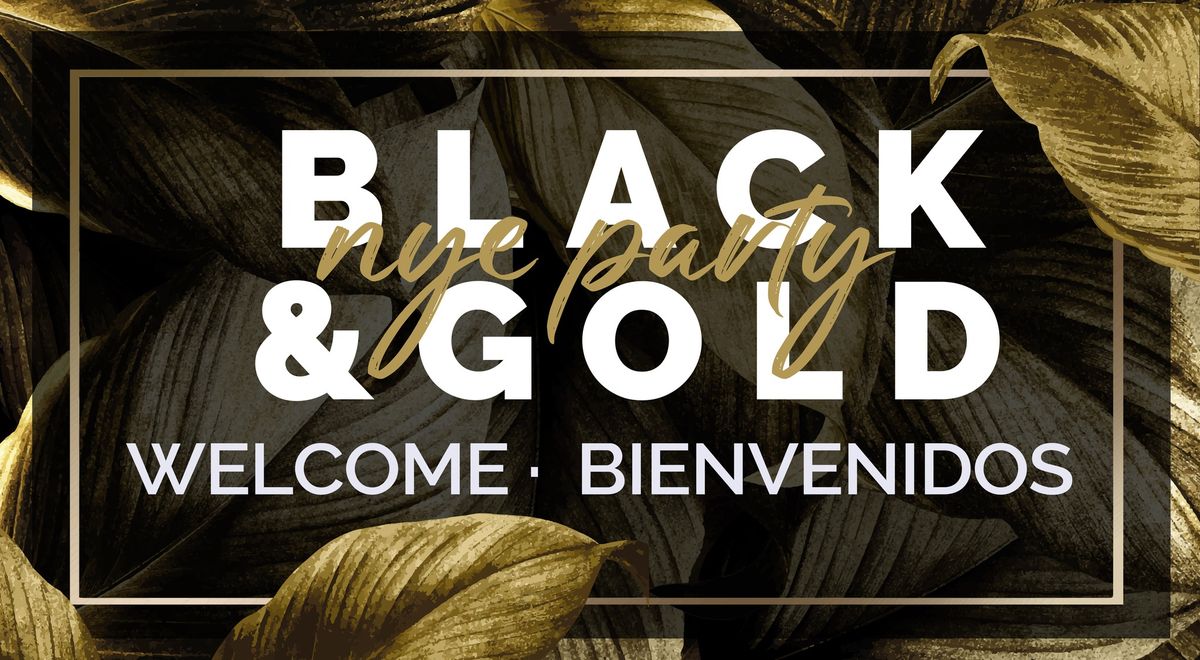 Black & Gold New Year's Eve Party!\u2728