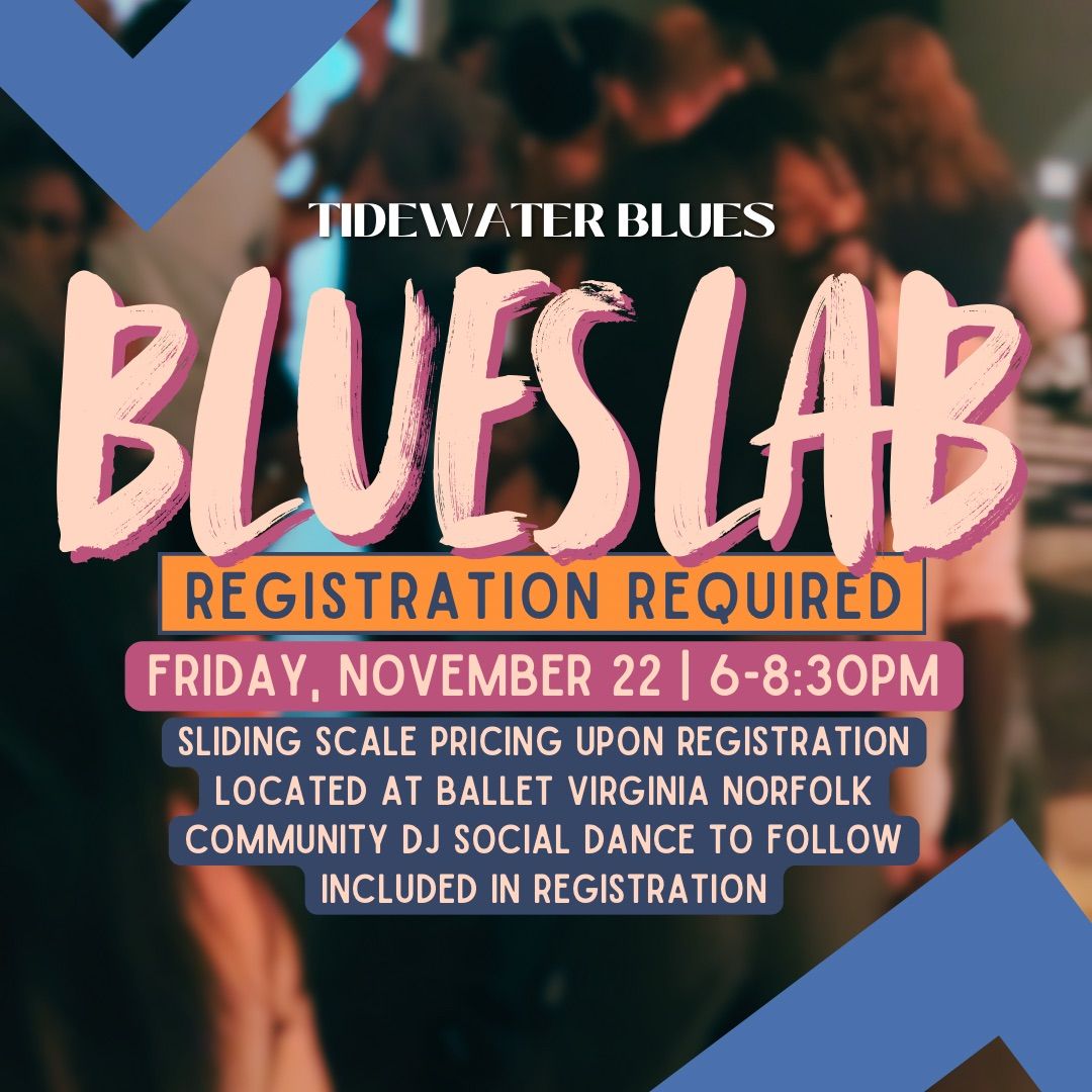 Blues Lab Workshop \u2022 Nov 22 REGISTRATION REQUIRED