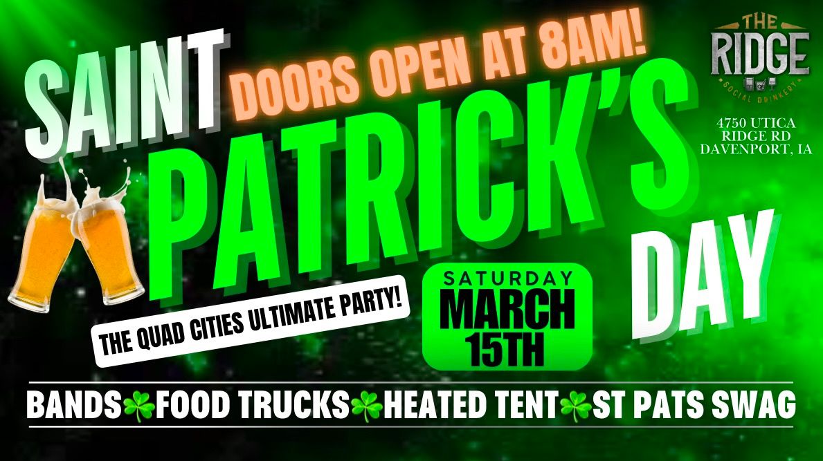 ST. PATRICK'S DAY PARTY! 