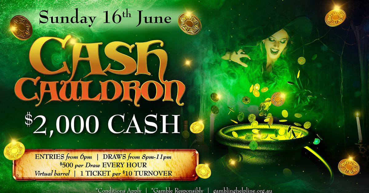Cash Cauldron Draws ? 