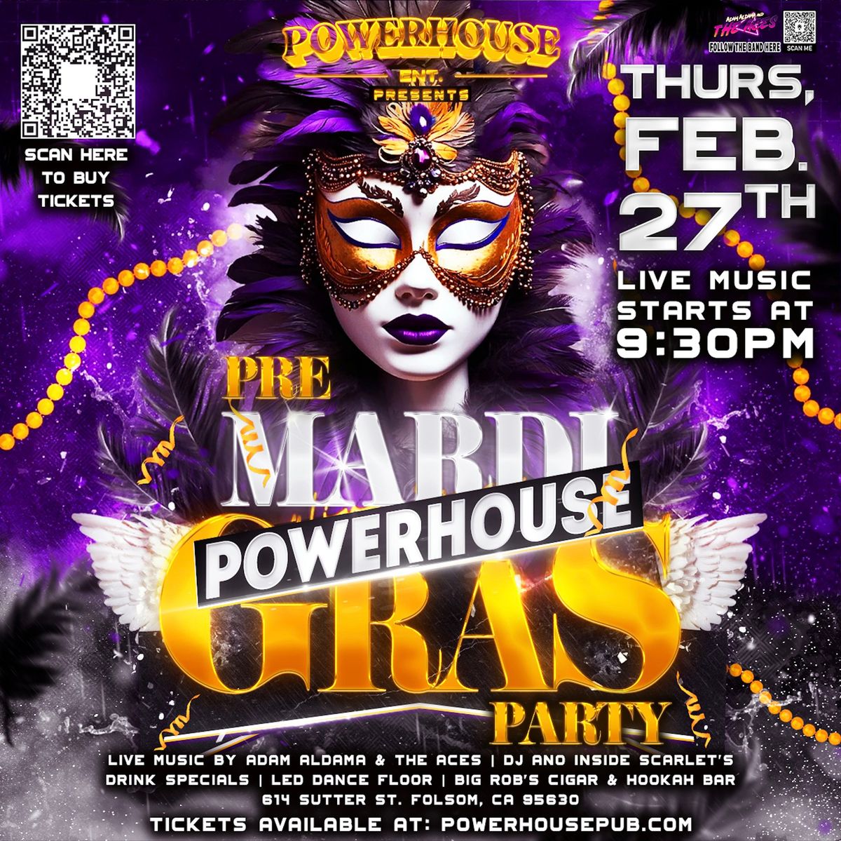 Pre Mardi Gras Party