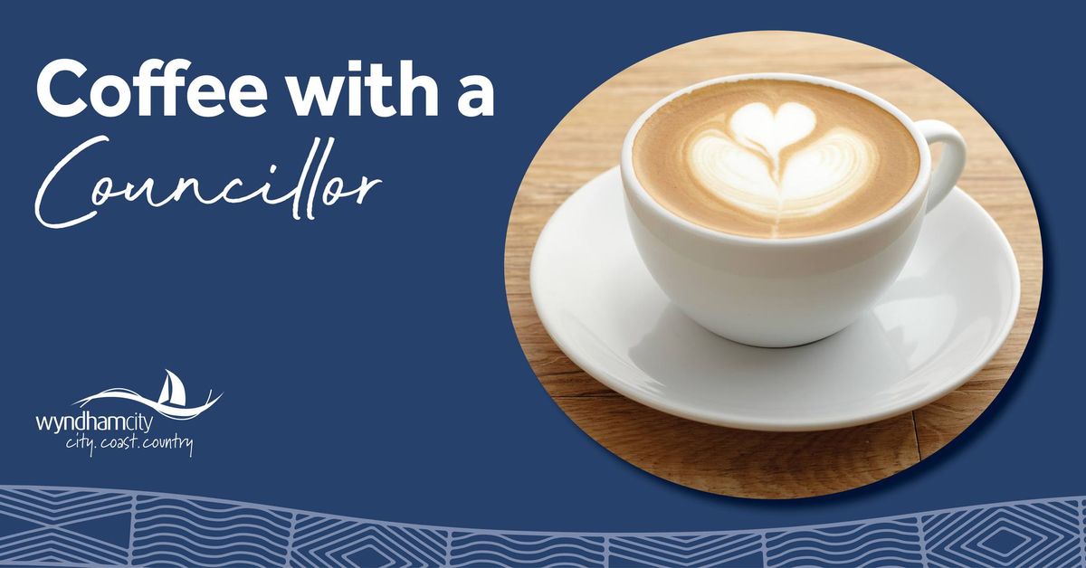 Coffee with a Councillor - Cr Peter Maynard