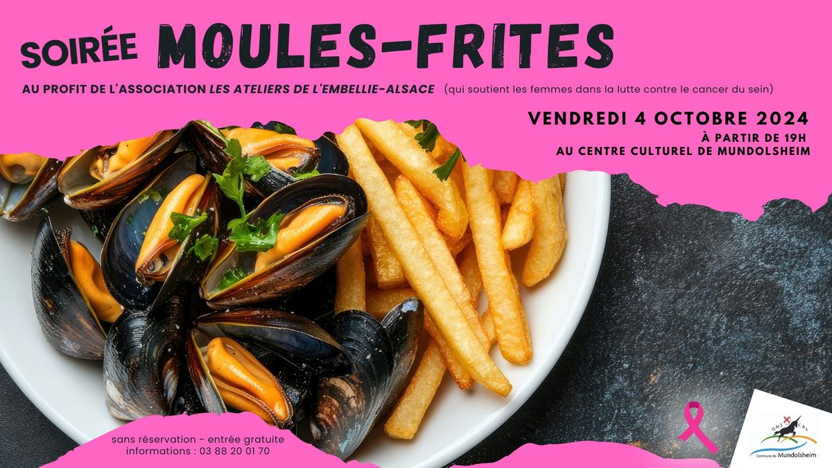 Soir\u00e9e moules-frites 2024