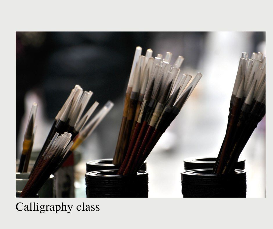 Calligraphy Class 