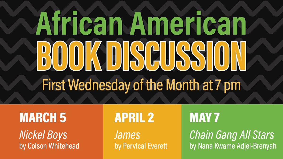 African American Book Discussion