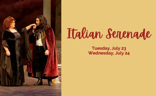 Opera Nights at Dominic's on The Hill - Italian Serenade 