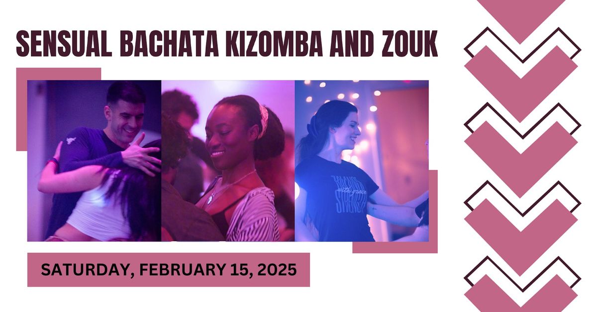 Workshop Series: Sensual Bachata with David Sommer, Kizomba with Nana Kay, Zouk with Michele Owen