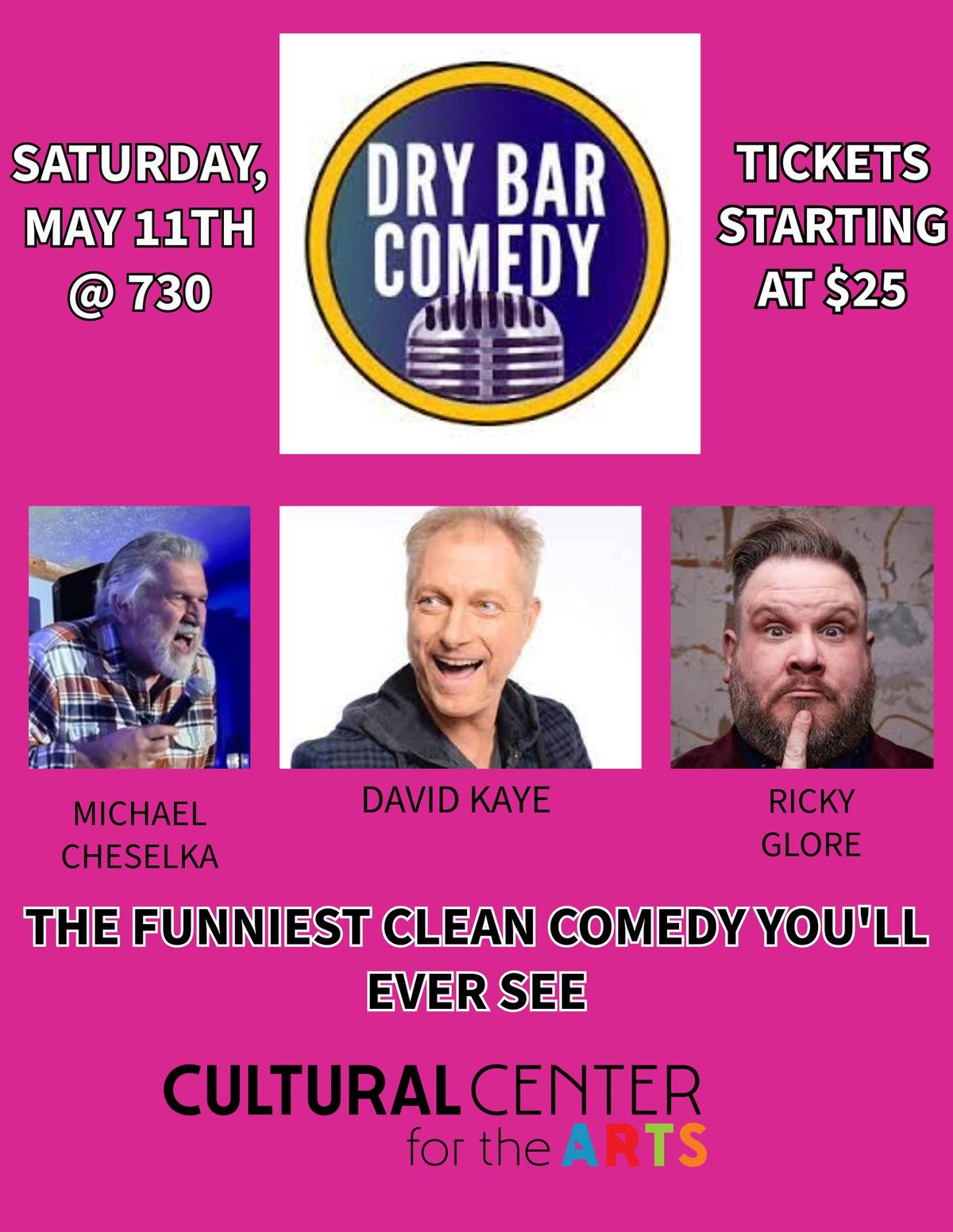 CANTON CULTURAL CENTER FOR THE ARTS PRESENTS DRY BAR COMEDY ROADSHOW