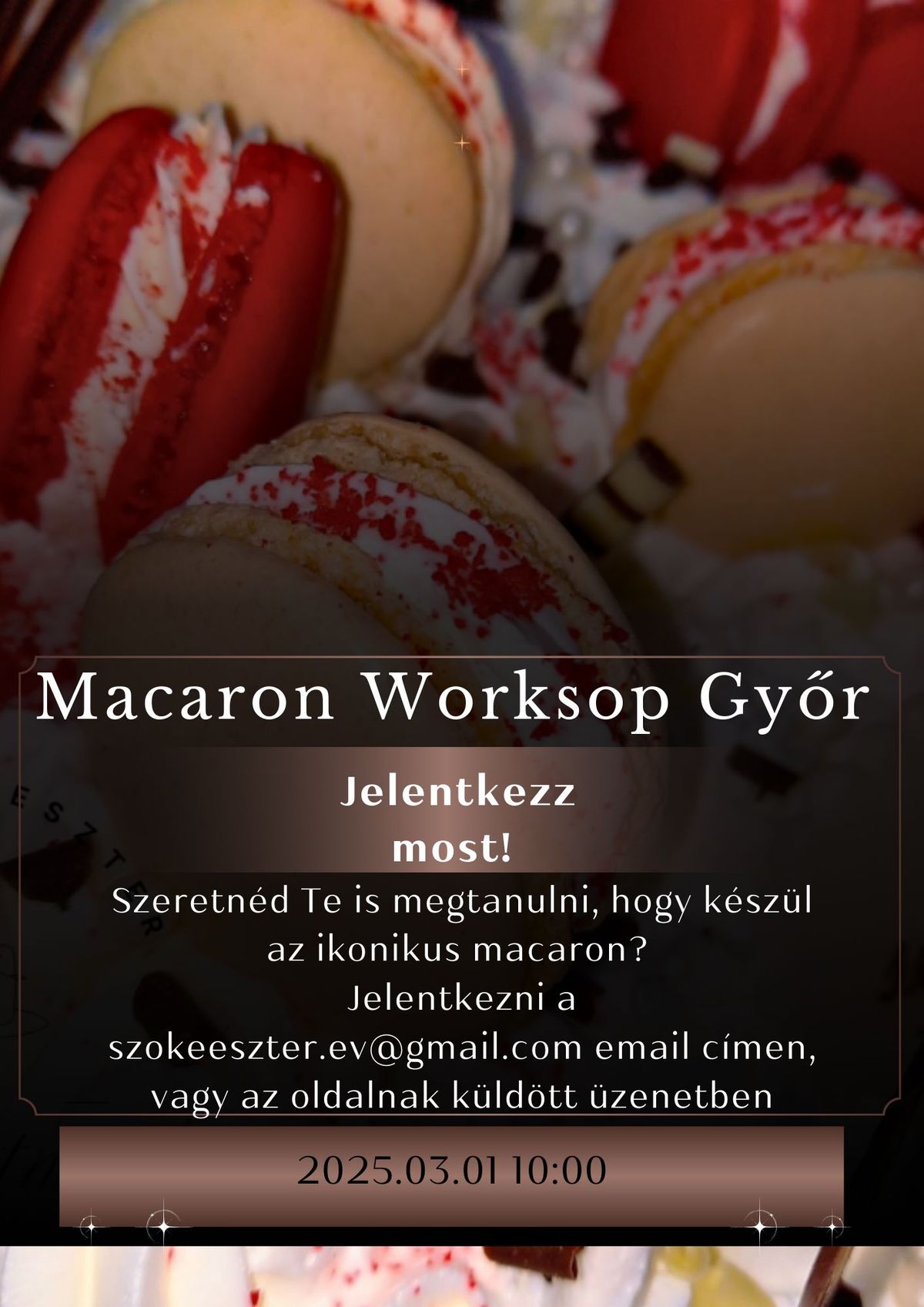 Macaronk\u00e9sz\u00edt\u0151 Workshop