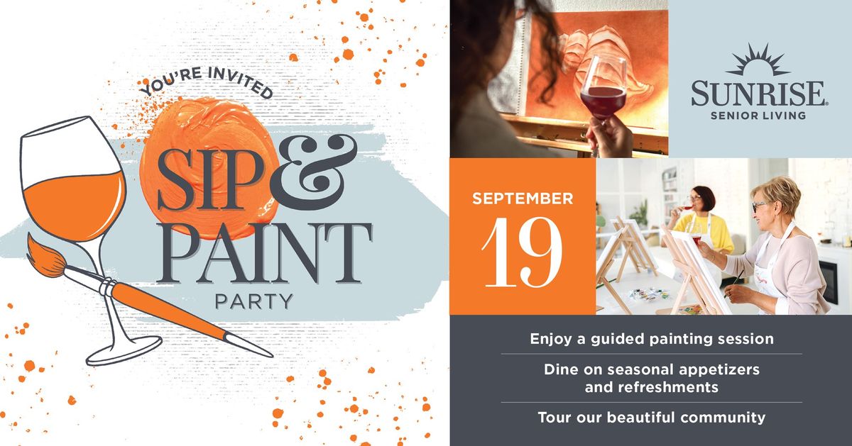 Paint & Sip Party