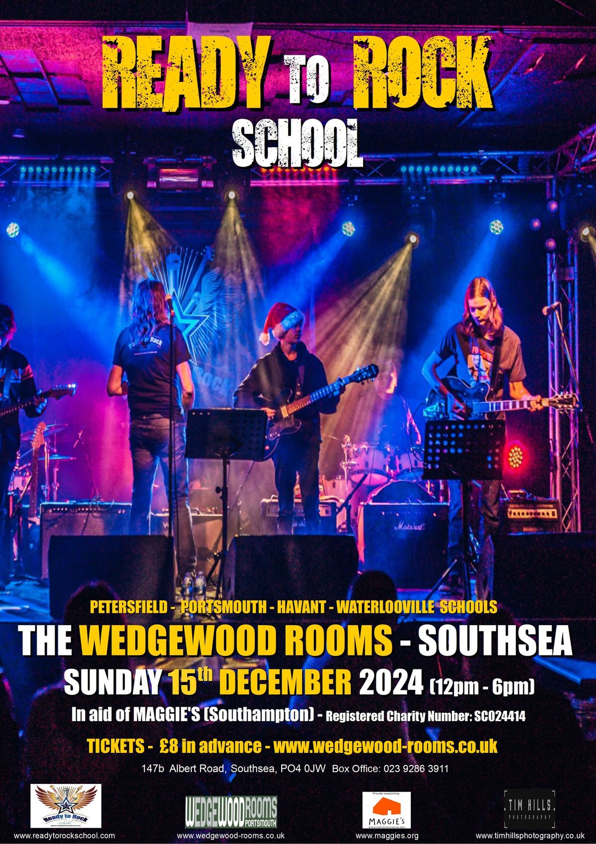 Ready To Rock School - Wedgewood Rooms, Portsmouth - 15.12.24