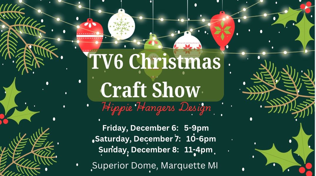 \ud83c\udf84TV6 Christmas Craft Show - Hippie Hangers Design 