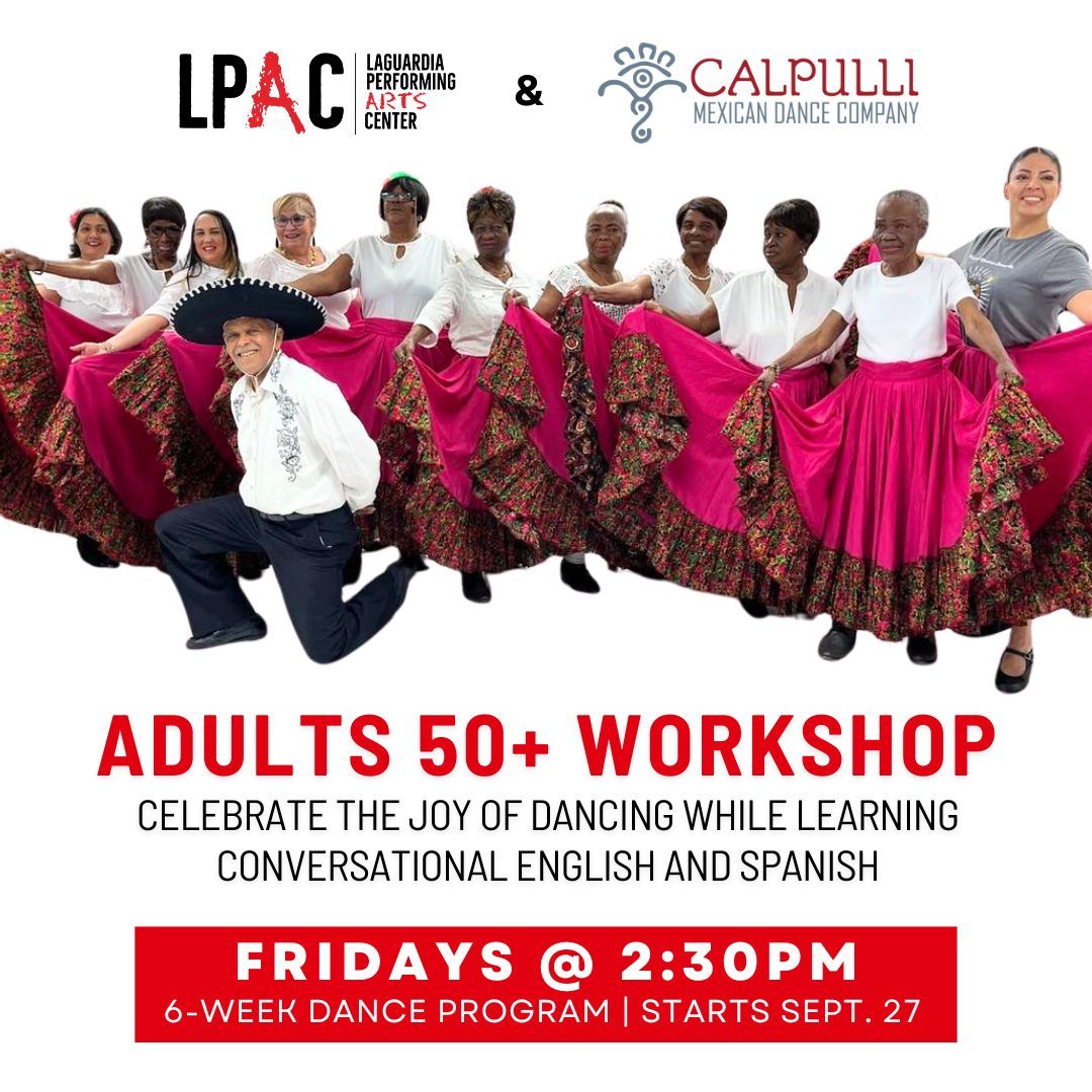 ADULTS 50+ DANCE WORKSHOPS