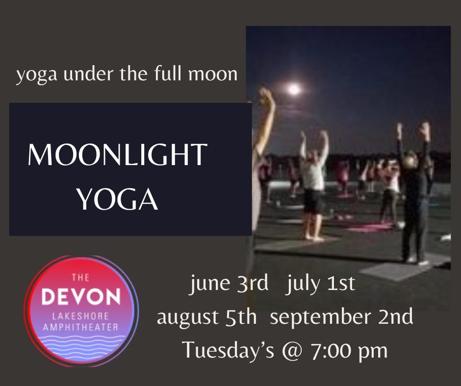 YOGA UNDER THE FULL MOON