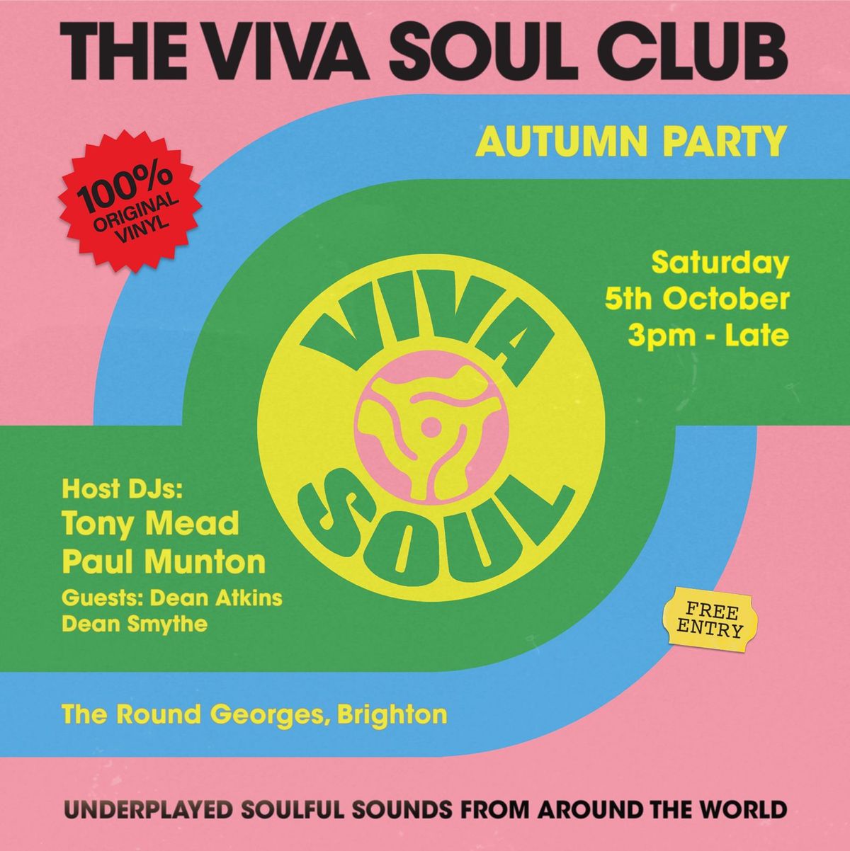 The Viva Soul Club Autumn Party 