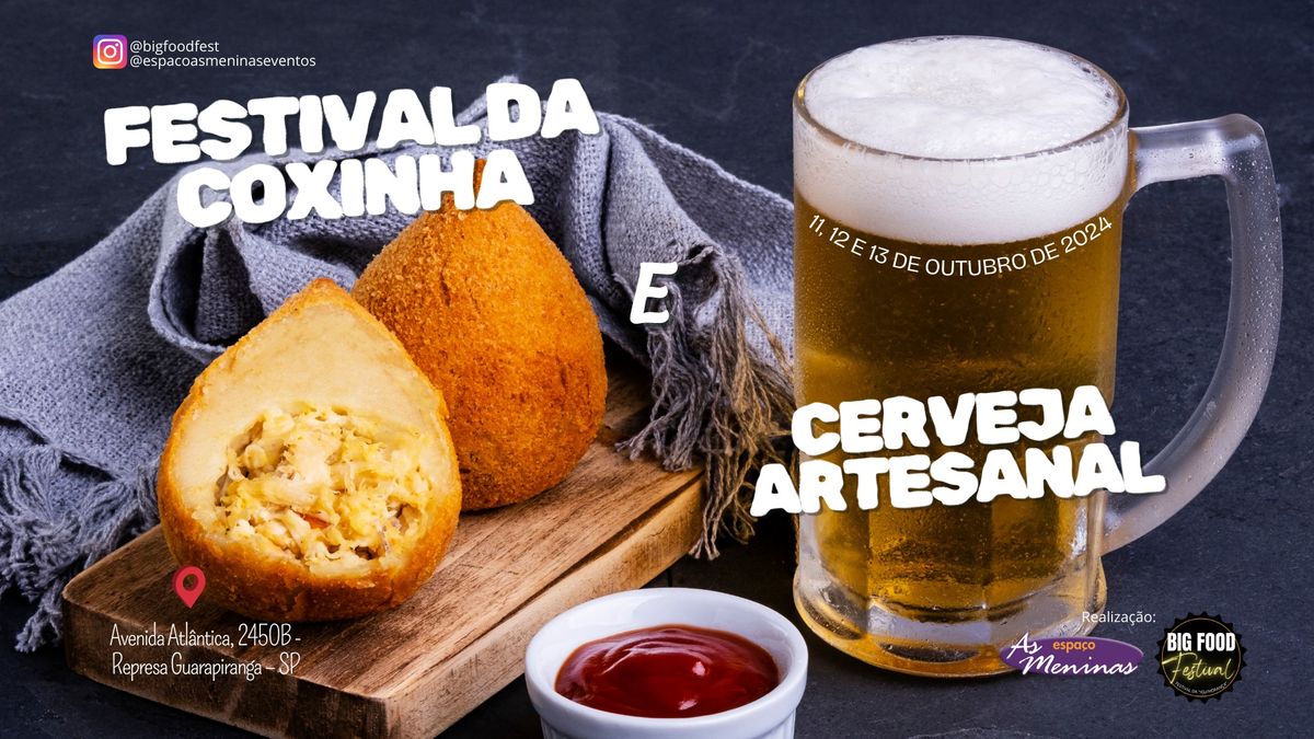 FESTIVAL DA COXINHA E DA CERVEJA ARTESANAL