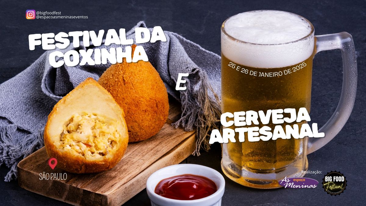 FESTIVAL DA COXINHA E DA CERVEJA ARTESANAL