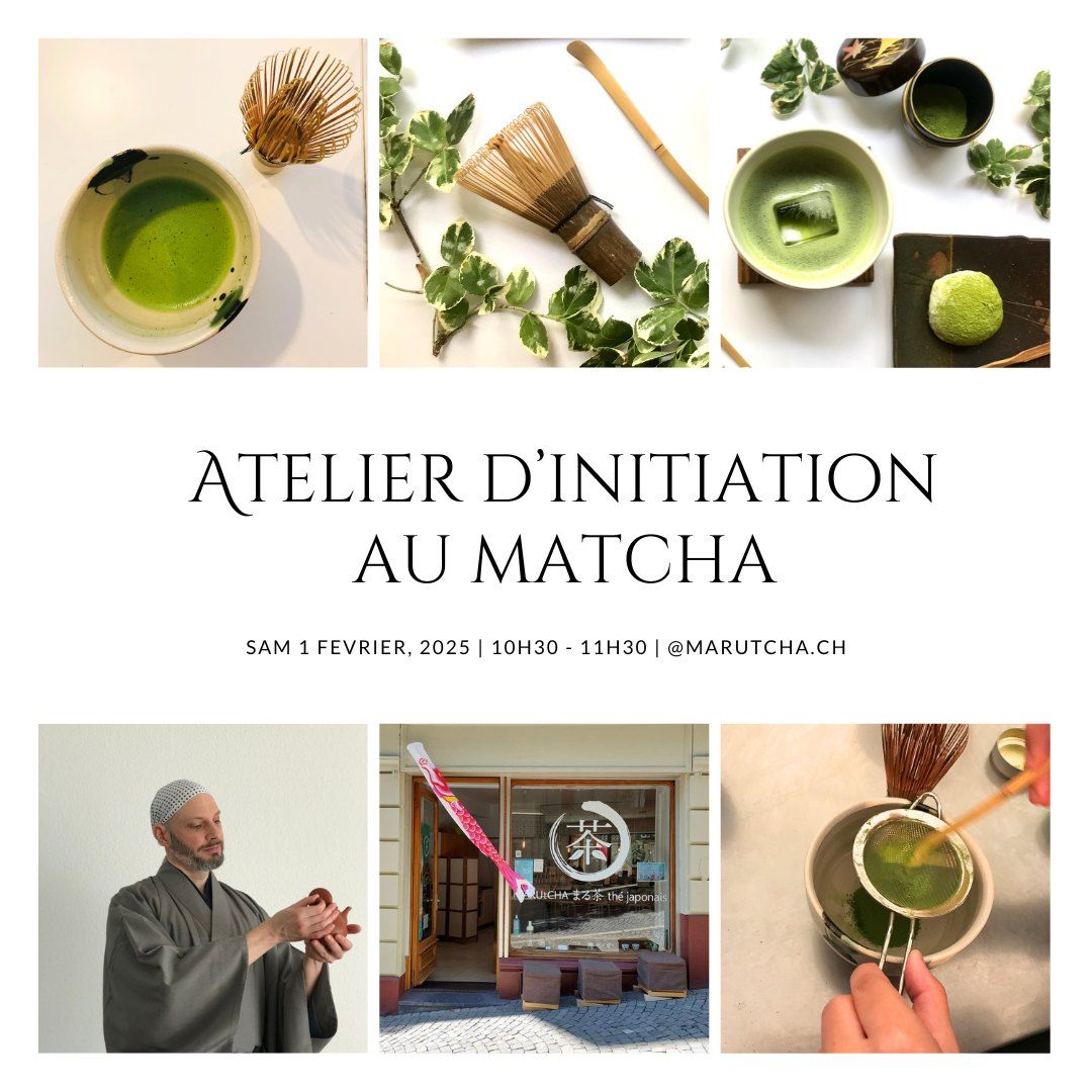 Complet - Atelier d'initiation au matcha 