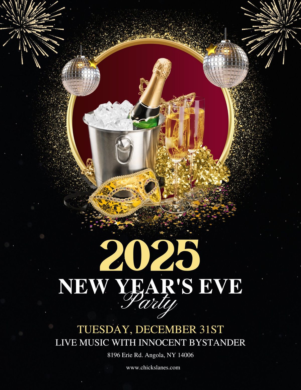 New Years Eve Party with Innocent Bystander