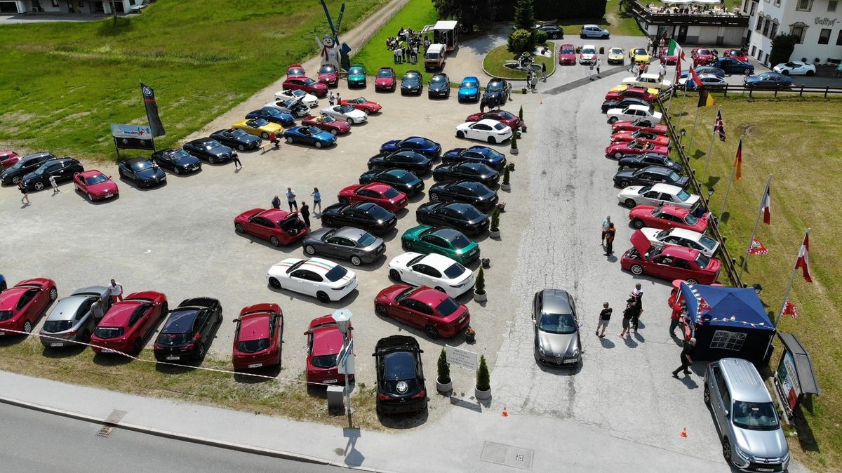 Vortreffen zum 9.int. Alfa Romeo Treffen\/Tirol