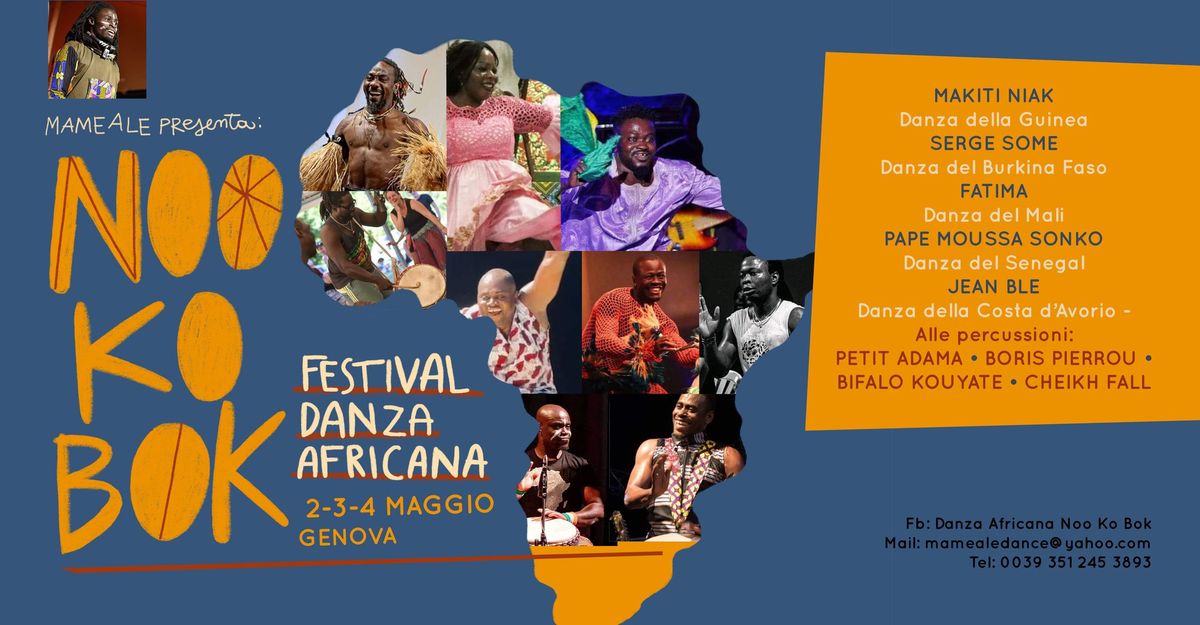 IV ED. FESTIVAL DANZA AFRICANA NOO KO BOK 